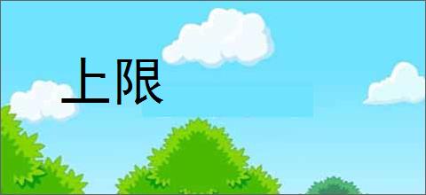 上限