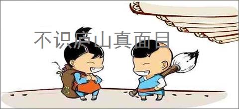 不识庐山真面目