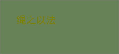 绳之以法