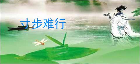 寸步难行