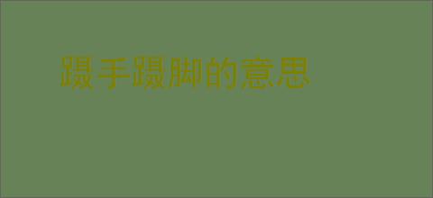 蹑手蹑脚的意思