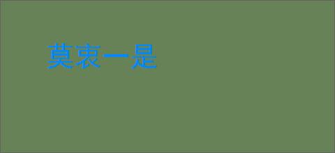莫衷一是